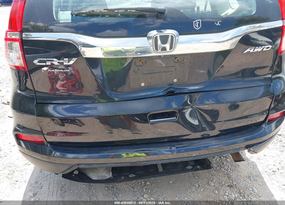 2016 HONDA CR-V VIN: 5J6RM4H35GL130165