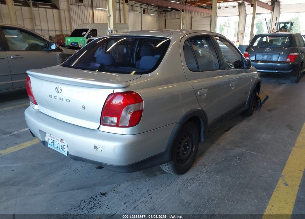 2001 TOYOTA ECHO VIN: JTDBT123910140885