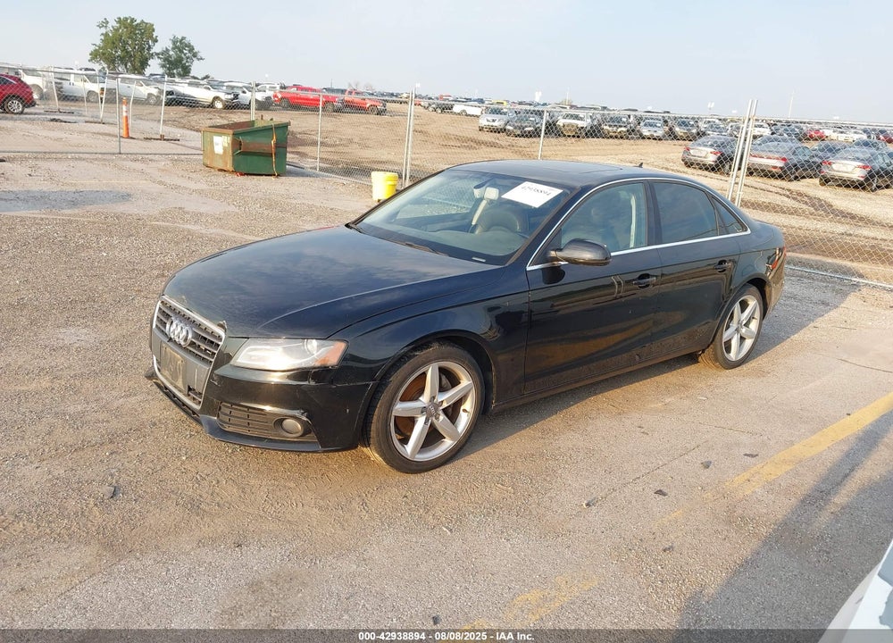 2011 AUDI A4 VIN: WAUEFAFL2BN050316