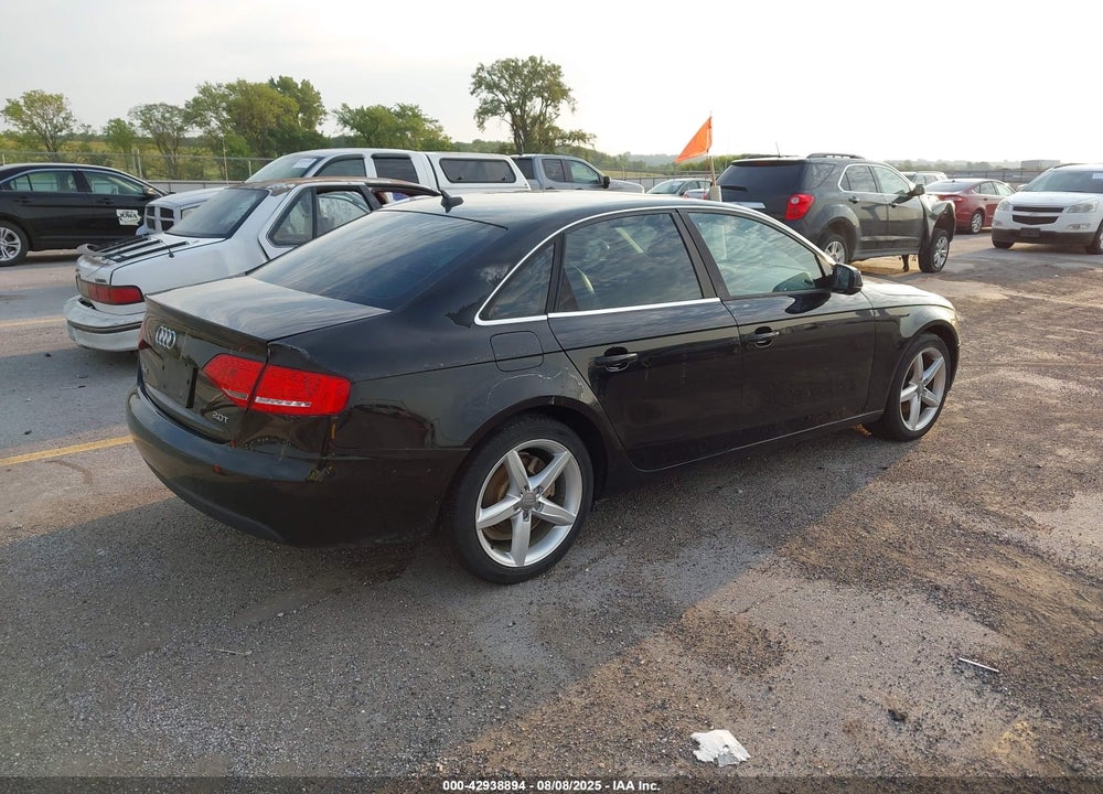 2011 AUDI A4 VIN: WAUEFAFL2BN050316