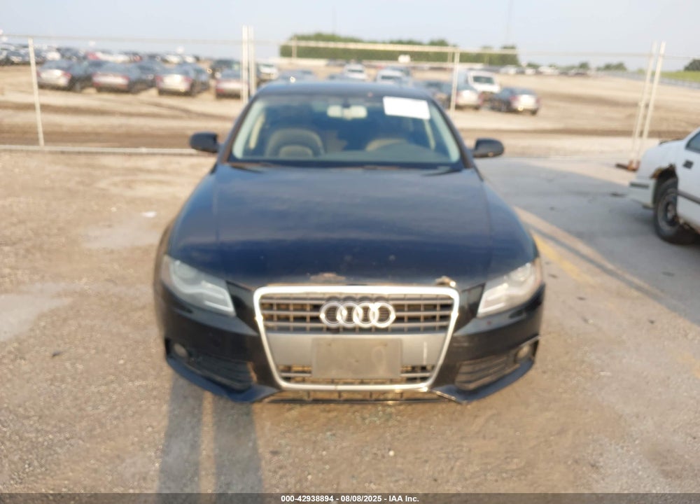 2011 AUDI A4 VIN: WAUEFAFL2BN050316