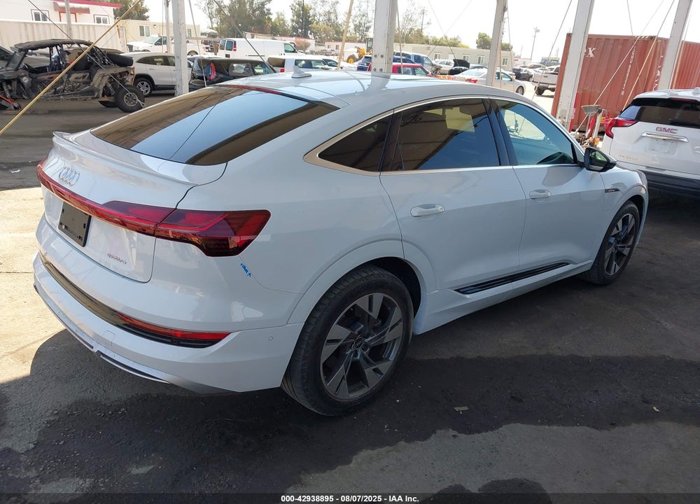 2021 AUDI E-TRON SPORTBACK VIN: WA12ABGEXMB012910
