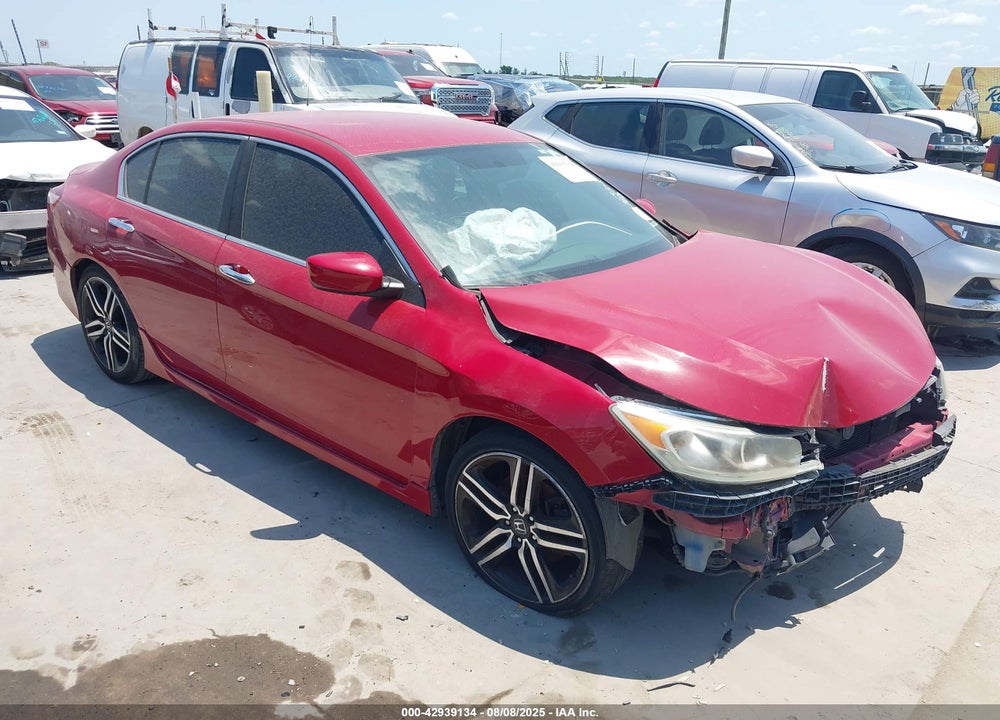 2017 HONDA ACCORD SPORT VIN: 1HGCR2F57HA298703