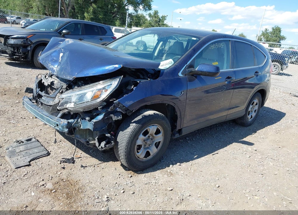 2016 HONDA CR-V EX VIN: 2HKRM4H55GH658901