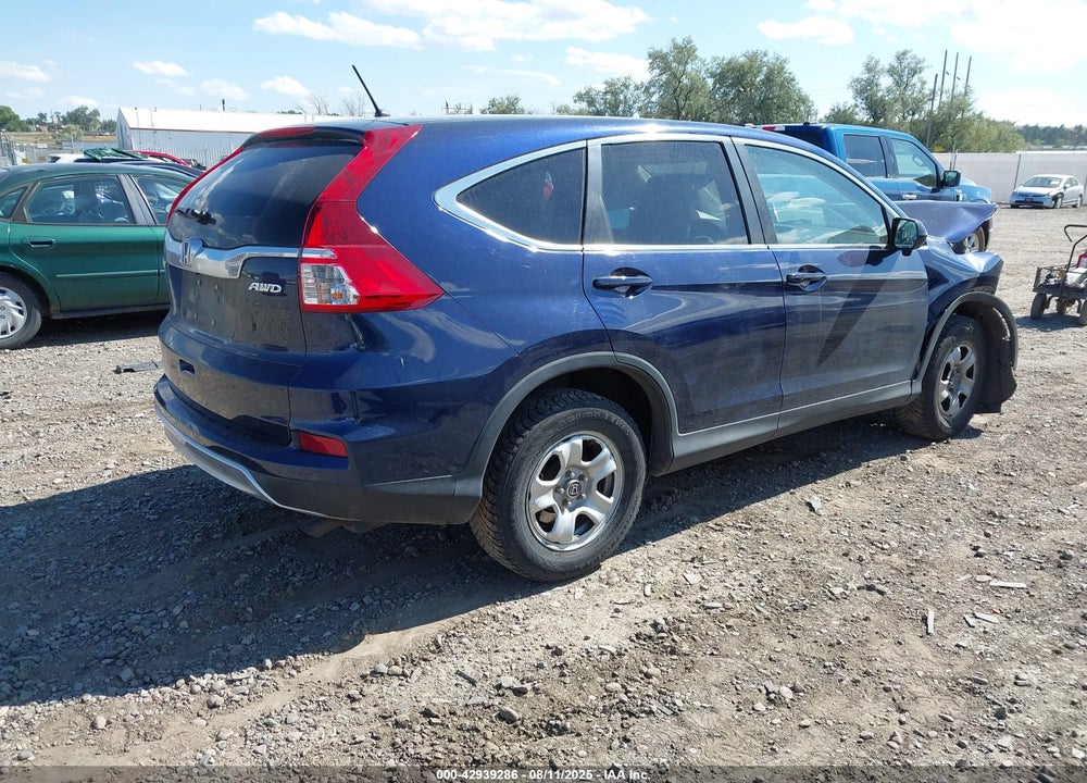 2016 HONDA CR-V EX VIN: 2HKRM4H55GH658901