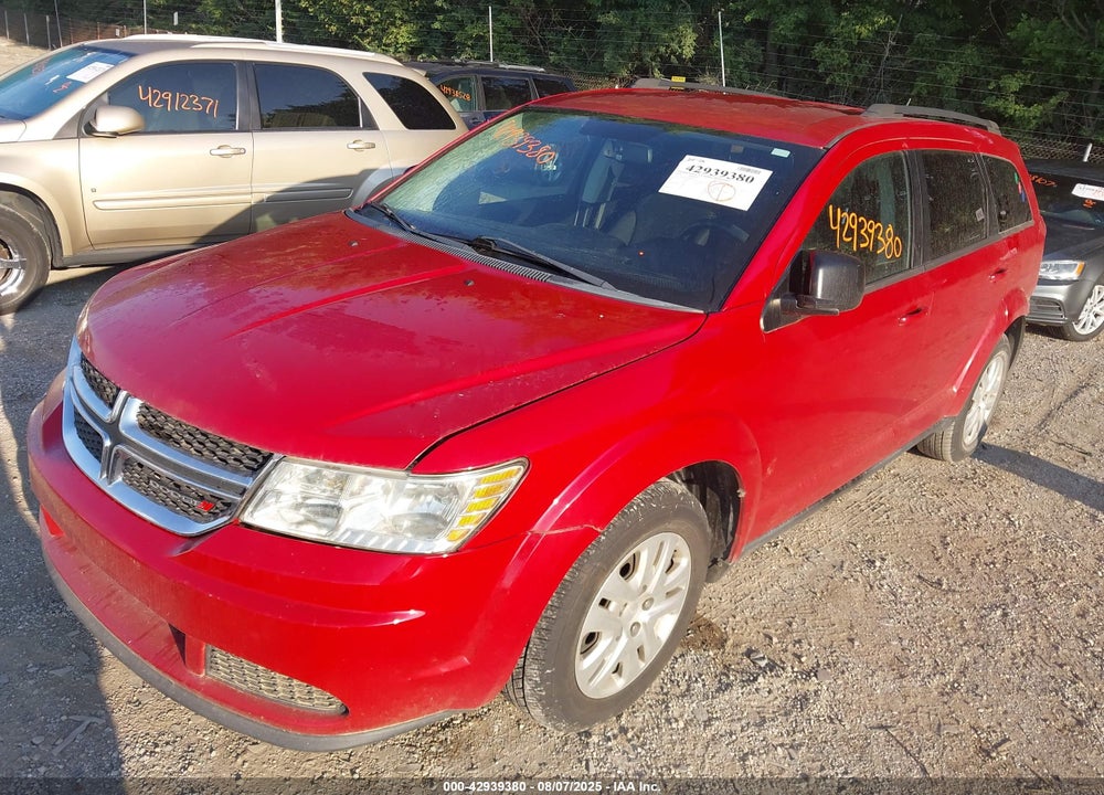 2016 DODGE JOURNEY VIN: 3C4PDCABXGT117733