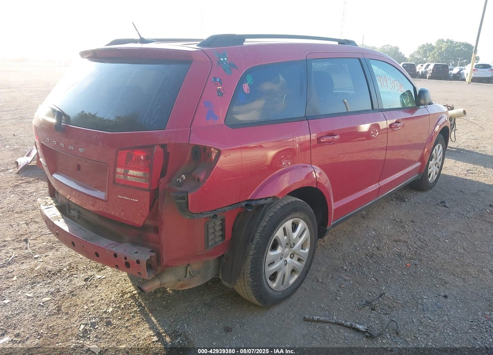 2016 DODGE JOURNEY VIN: 3C4PDCABXGT117733