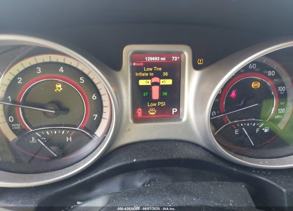 2016 DODGE JOURNEY VIN: 3C4PDCABXGT117733