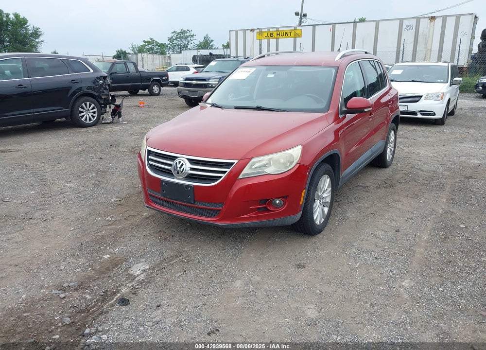 2009 VOLKSWAGEN TIGUAN SE VIN: WVGAV75N99W524269