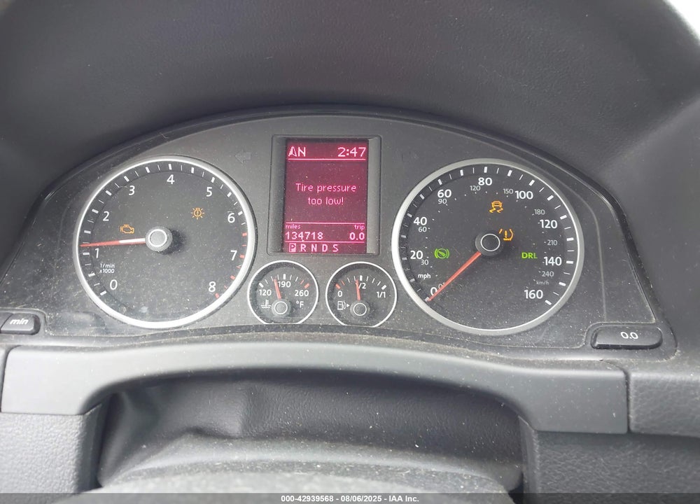 2009 VOLKSWAGEN TIGUAN SE VIN: WVGAV75N99W524269