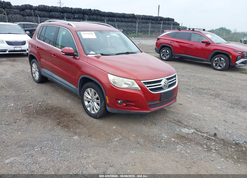 2009 VOLKSWAGEN TIGUAN SE VIN: WVGAV75N99W524269