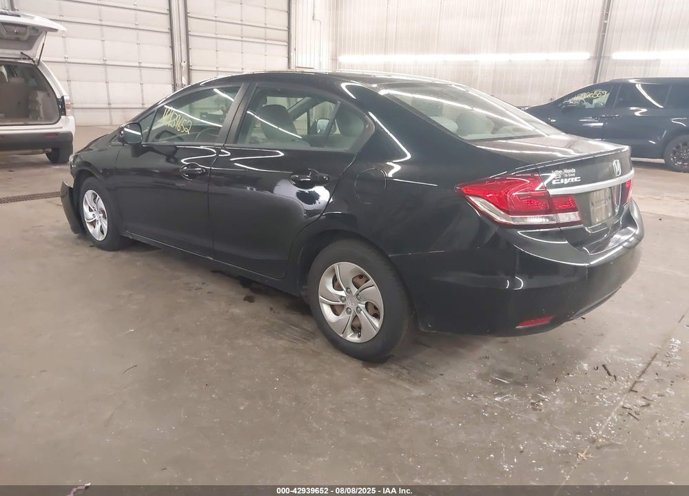 2013 HONDA CIVIC VIN: 2HGFB2F57DH300012