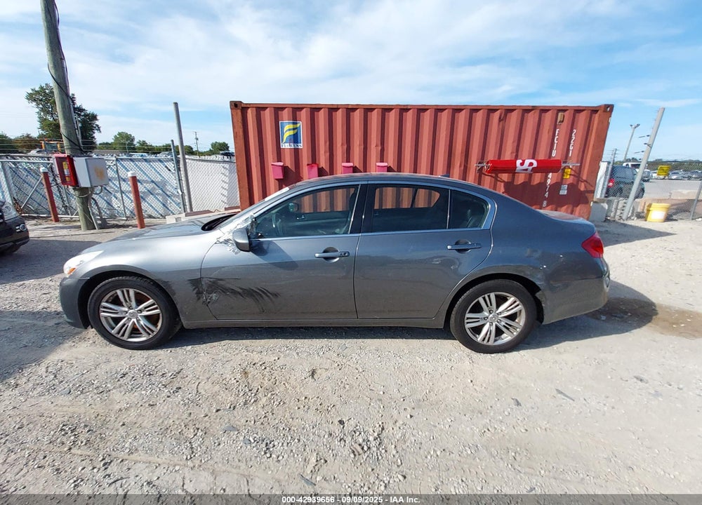 2013 INFINITI G37 VIN: JN1CV6ARXDM762736