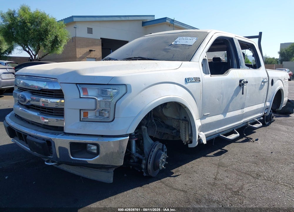 2017 FORD F-150 LARIAT VIN: 1FTEW1EG9HKE09288