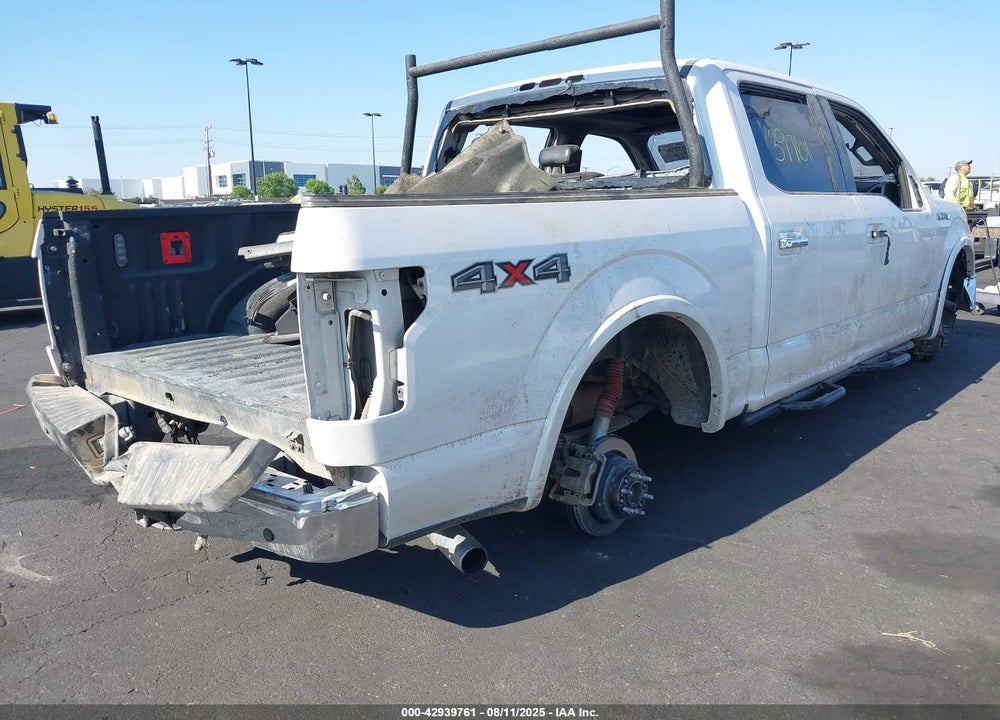 2017 FORD F-150 LARIAT VIN: 1FTEW1EG9HKE09288