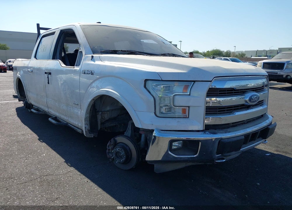2017 FORD F-150 LARIAT VIN: 1FTEW1EG9HKE09288