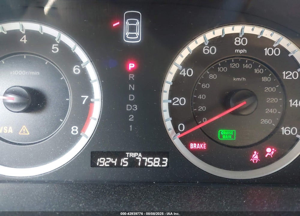 2008 HONDA ACCORD 2.4 EX-L VIN: 1HGCS12838A006883
