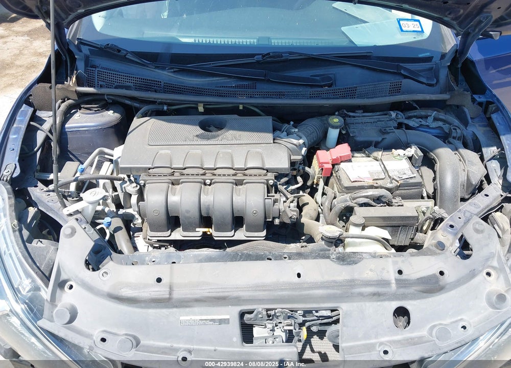 2019 NISSAN SENTRA VIN: 3N1AB7AP2KY367920