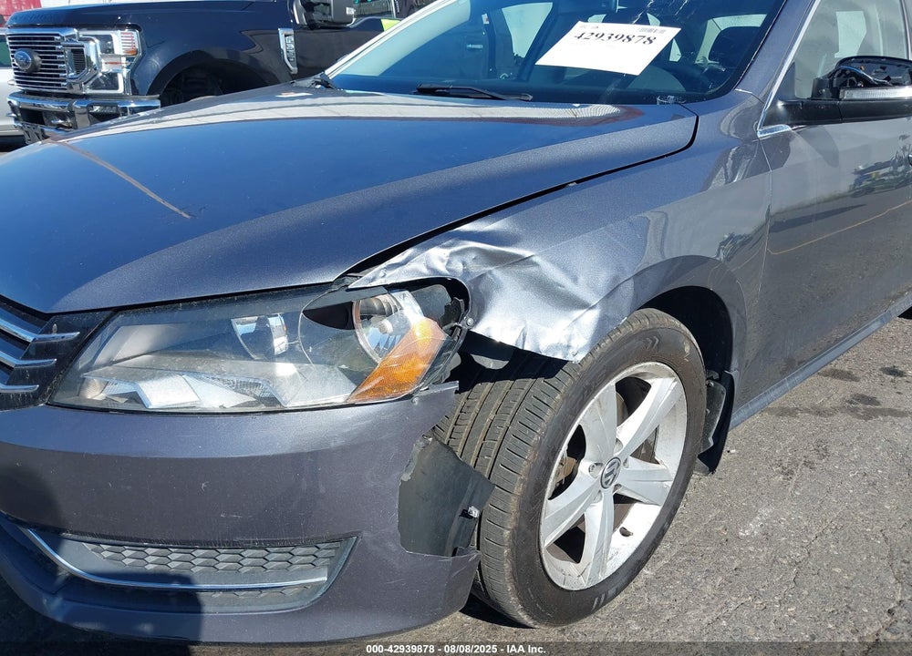 2014 VOLKSWAGEN PASSAT VIN: 1VWBT7A37EC104277