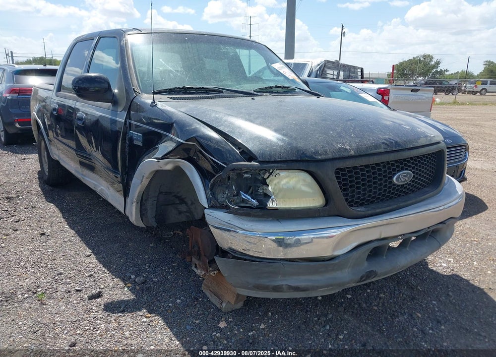 2002 FORD F-150 LARIAT/XLT VIN: 1FTRW07612KB15987