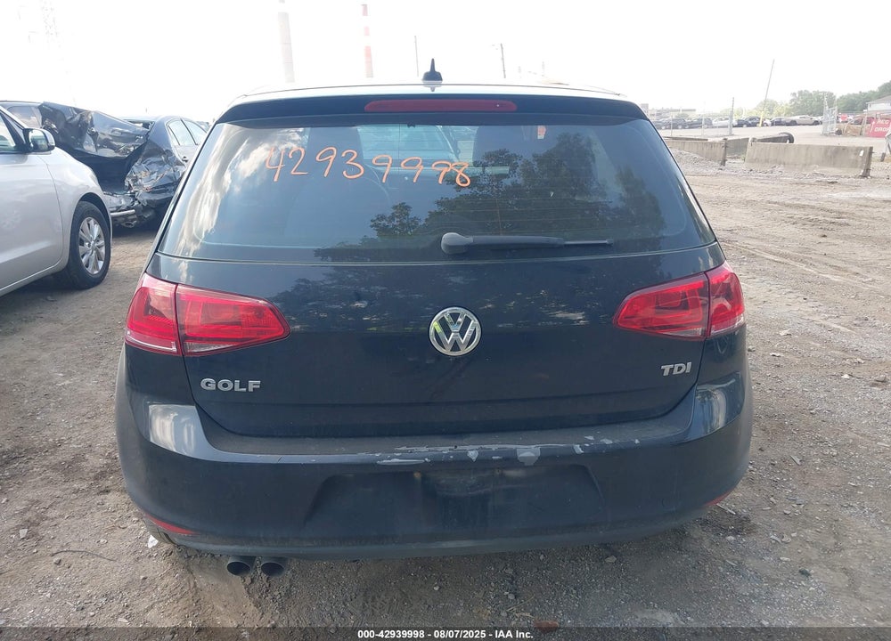 2015 VOLKSWAGEN GOLF VIN: 3VW2A7AU3FM013327