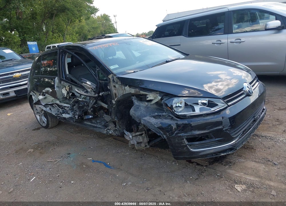 2015 VOLKSWAGEN GOLF VIN: 3VW2A7AU3FM013327