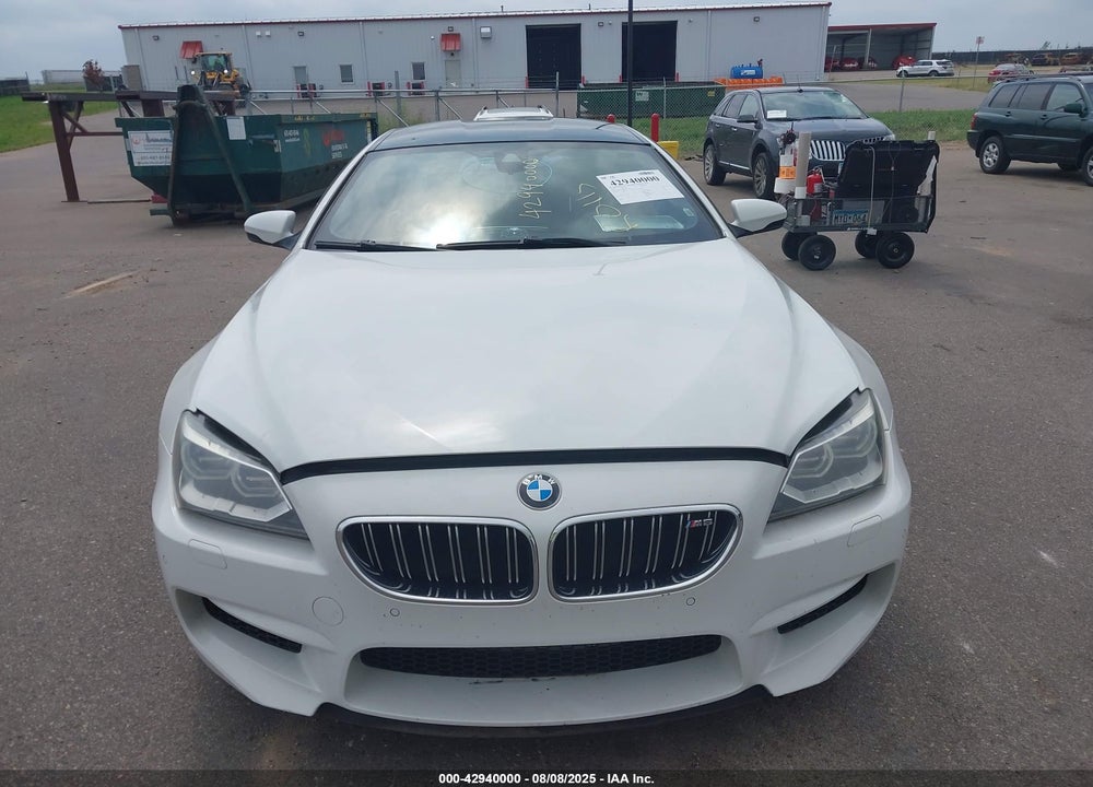 2015 BMW M6 GRAN COUPE VIN: WBS6C9C56FD467544