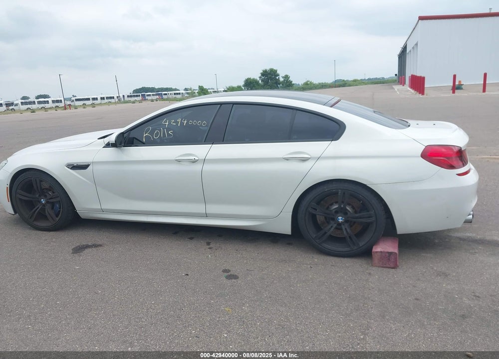 2015 BMW M6 GRAN COUPE VIN: WBS6C9C56FD467544