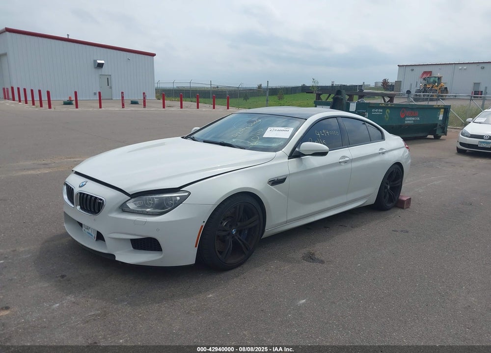 2015 BMW M6 GRAN COUPE VIN: WBS6C9C56FD467544
