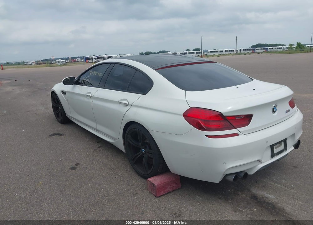 2015 BMW M6 GRAN COUPE VIN: WBS6C9C56FD467544