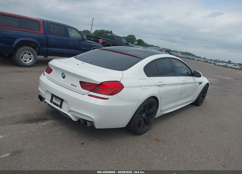 2015 BMW M6 GRAN COUPE VIN: WBS6C9C56FD467544