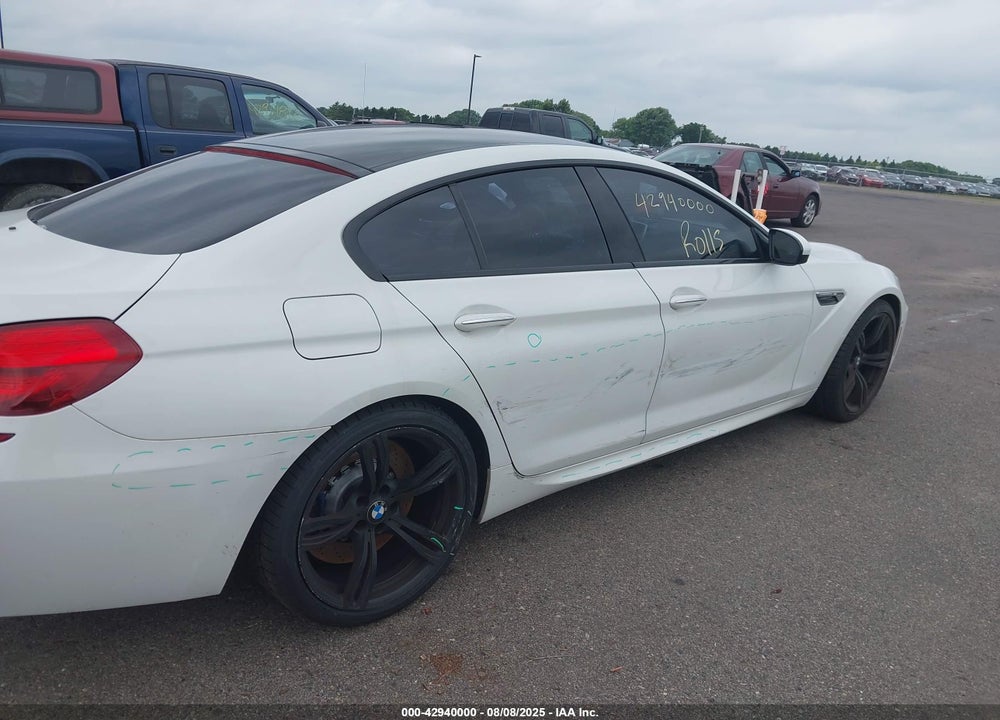 2015 BMW M6 GRAN COUPE VIN: WBS6C9C56FD467544