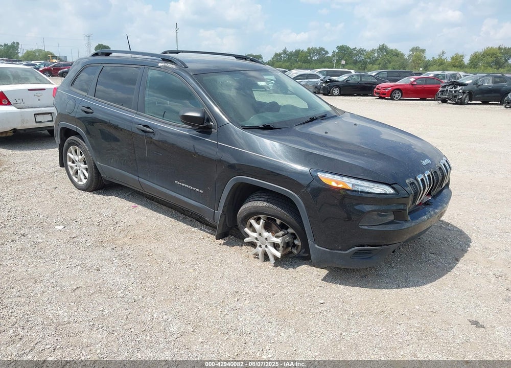 2016 JEEP CHEROKEE SPORT VIN: 1C4PJLAB3GW329912