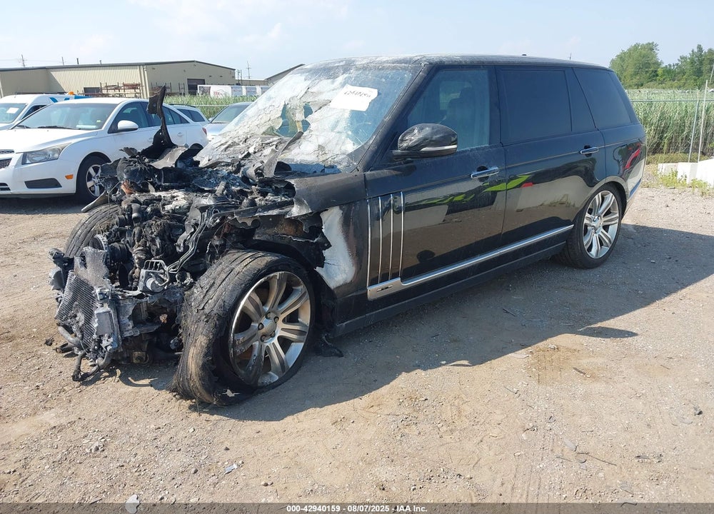 2016 LAND ROVER RANGE ROVER 5.0L V8 SUPERCHARGED SV AUTOBIOGRAPHY VIN: SALGW3EF7GA258704