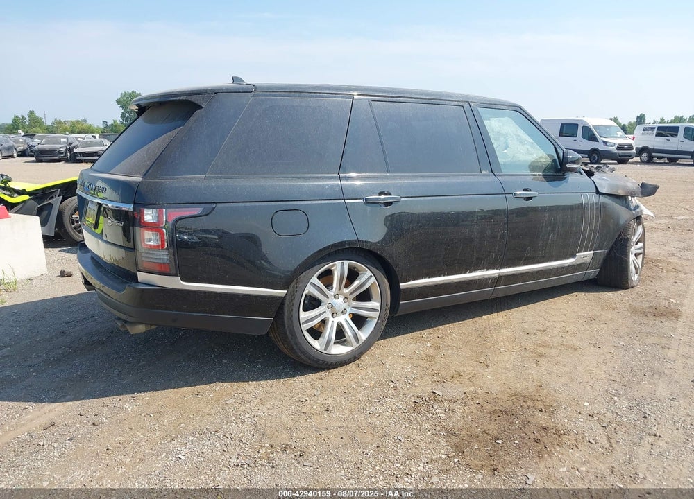 2016 LAND ROVER RANGE ROVER 5.0L V8 SUPERCHARGED SV AUTOBIOGRAPHY VIN: SALGW3EF7GA258704