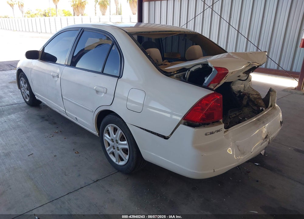 2003 HONDA CIVIC EX VIN: 2HGES26793H528380