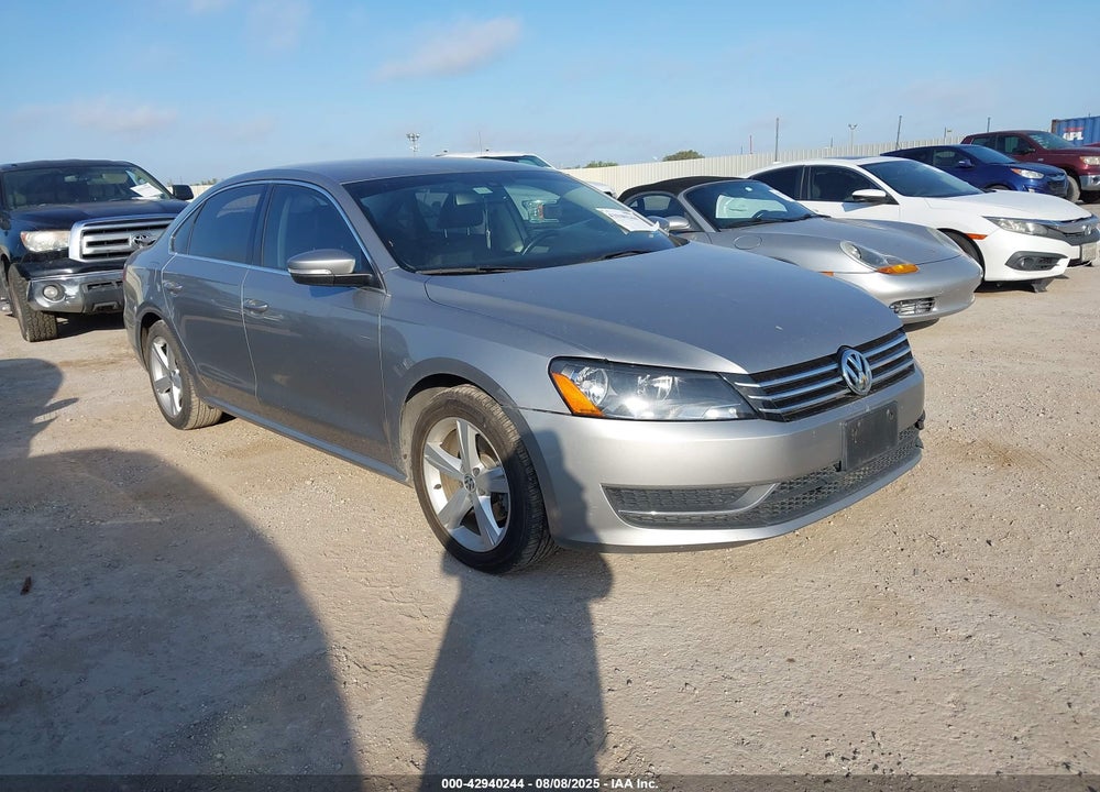 2013 VOLKSWAGEN PASSAT 2.5L SE VIN: 1VWBH7A35DC072073