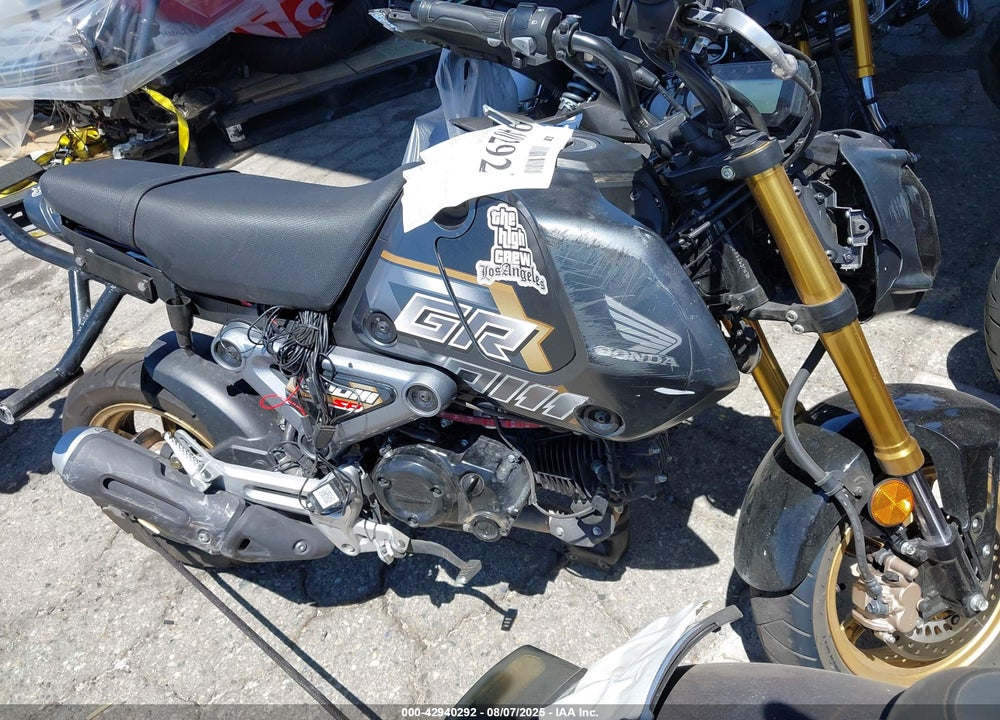 2024 HONDA GROM 125 VIN: MLHJC9212R5203300