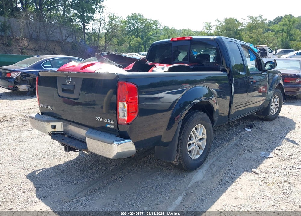 2017 NISSAN FRONTIER VIN: 1N6DD0CW3HN712729