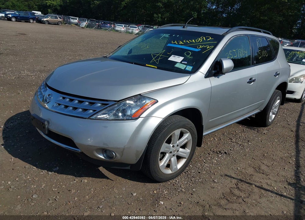 2007 NISSAN MURANO VIN: JN8AZ08W77W623243