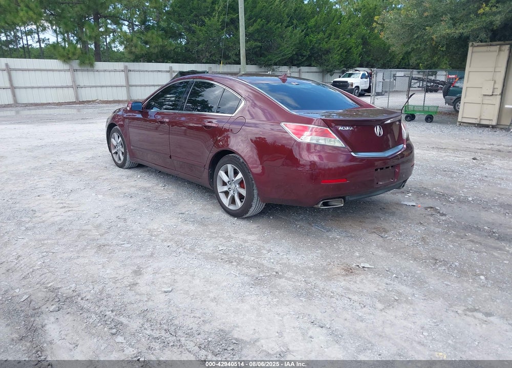 2012 ACURA TL VIN: 19UUA8F5XCA030218