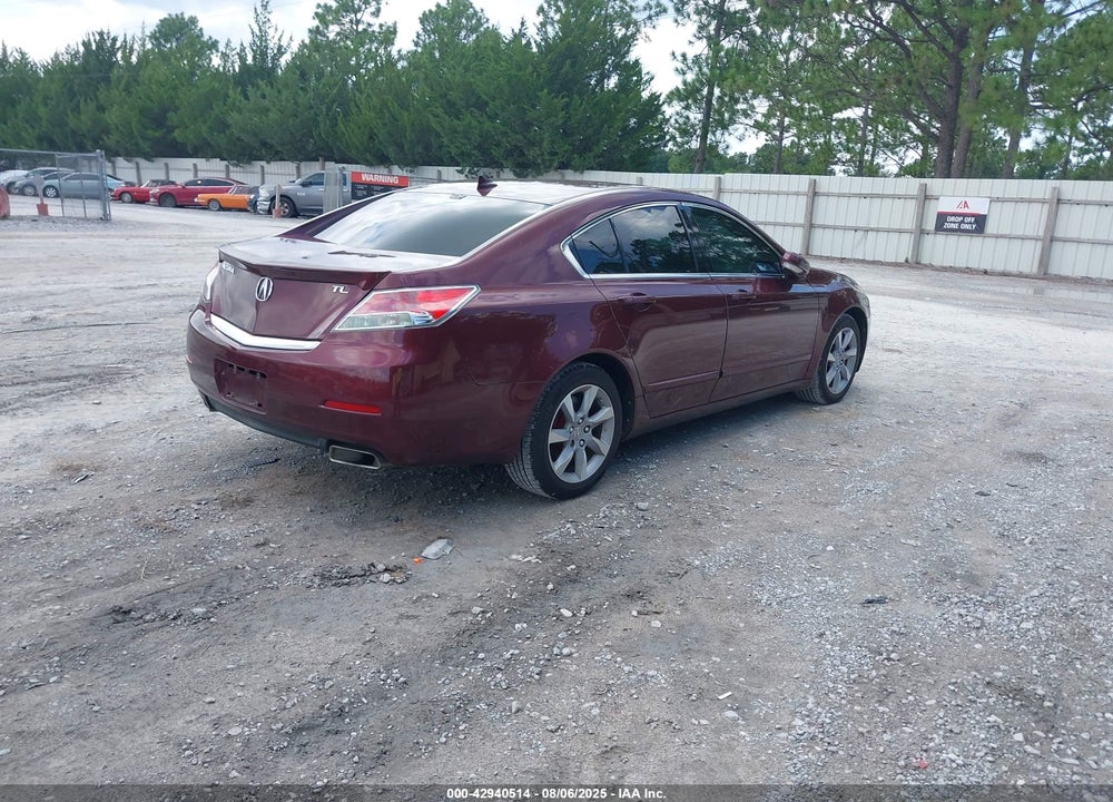 2012 ACURA TL VIN: 19UUA8F5XCA030218
