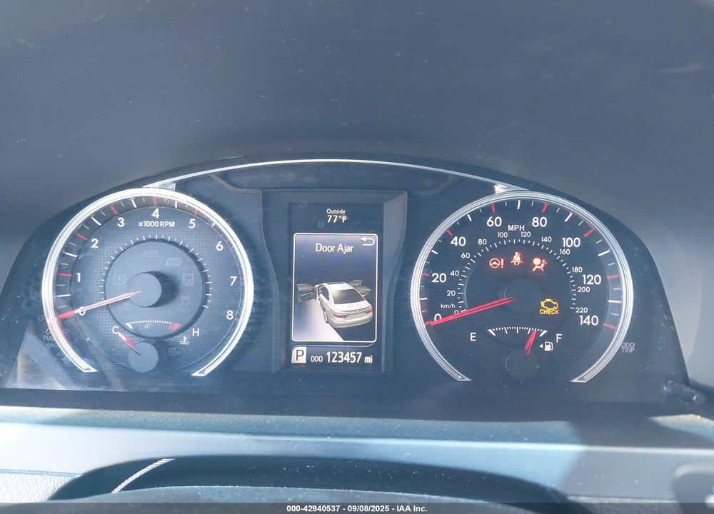 2016 TOYOTA CAMRY VIN: 4T1BF1FK4GU542822