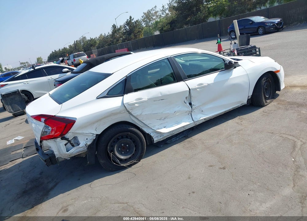 2018 HONDA CIVIC LX VIN: 19XFC2F51JE204606