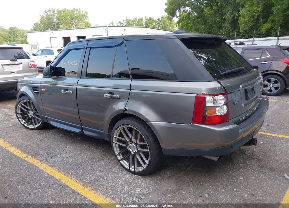 2008 LAND ROVER RANGE ROVER SPORT SUPERCHARGED VIN: SALSH23418A124790