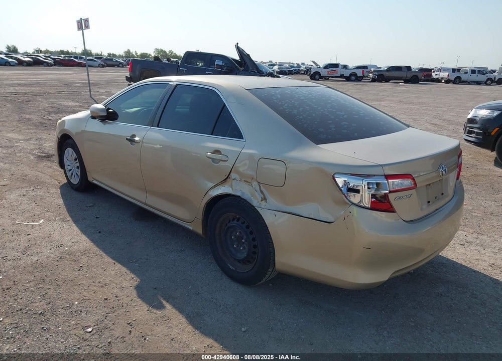 2012 TOYOTA CAMRY VIN: 4T1BF1FK9CU141261