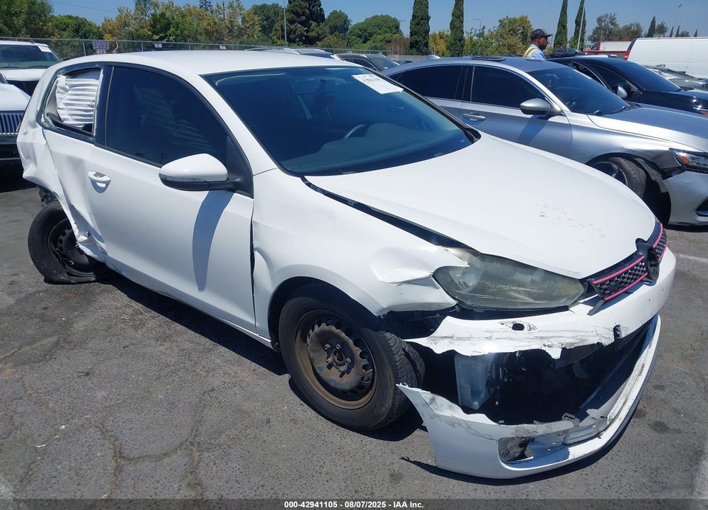 2012 VOLKSWAGEN GOLF 2.5L 2-DOOR VIN: WVWBB7AJ2CW220941