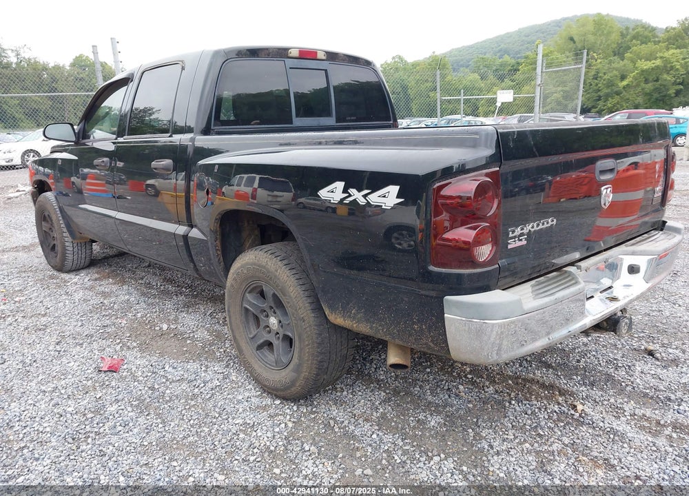 2005 DODGE DAKOTA SLT VIN: 1D7HW48N45S219893