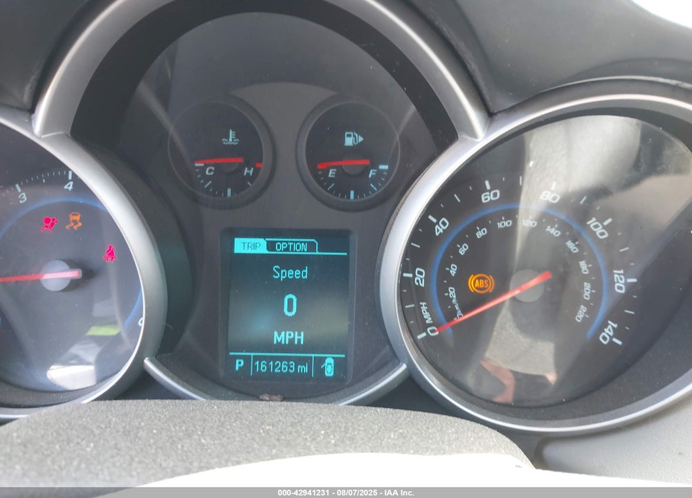 2014 CHEVROLET CRUZE LT VIN: 1G1PK5SB9E7248291