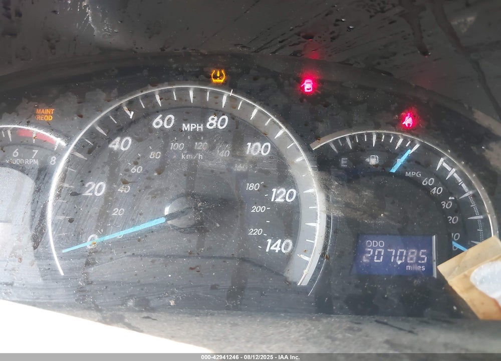2012 TOYOTA CAMRY VIN: 4T1BF1FK1CU580132